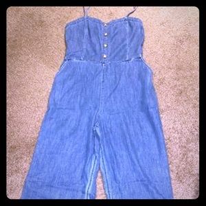 Wide leg jumpsuit